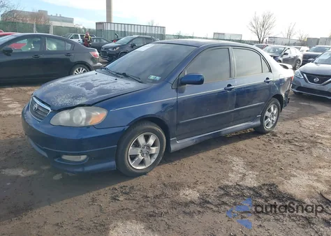 2006 Toyota Corolla S from USA, damaged, VIN 2T1BR32E86C656485
